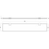 8368 3 nil koupelnovy doplnek policka sklenena 600 mm metal grey leskla nla0900 60mgl rav slezak