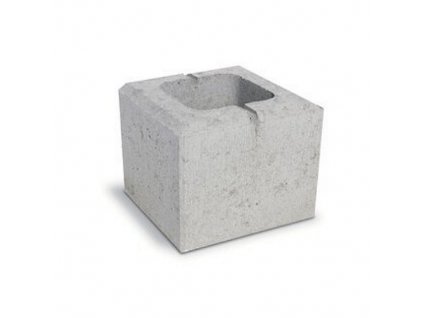 1600 semmelrock rivago plotovy system polovicny prvok 20x20x16 cm sivy 668210598