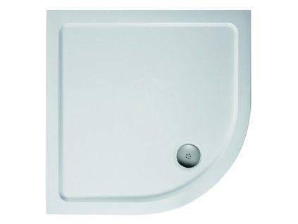 Ideal Standard Simplicity Stone 4 cm sprchová vanička štvrťkruhová z liateho mramoru (Rozmery 101x101 cm)