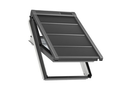 Velux SSS 0000 ľahká vonkajšia roleta na solárny pohon (Rozmery SK08 114x140 cm)