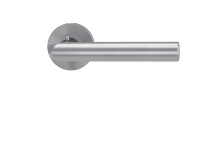 Griffwerk Lucia Professional smart2lock kľučka na rozete uzamykateľná IN (Orientácia Ľavá, Povrch nerez matná (IN, E), Typ WC - uzamykateľné)