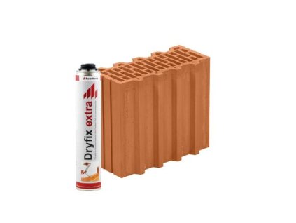 porotherm profi 30 dryfix tehla polovicna baumondo