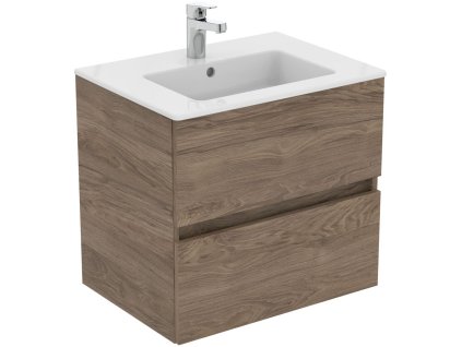 ideal standard eurovit skrinka pod umyvadlo 60 cm sivy orech r0259y9 baumondo