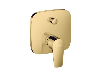 hansgrohe talis e leskla zlata bateria podomietkova vanova 71745990 baumondo sk