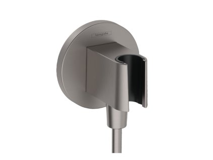 hansgrohe fixfit s sprchove kolienko s drziakom bruseny cierny chrom 26888340 baumondo sk