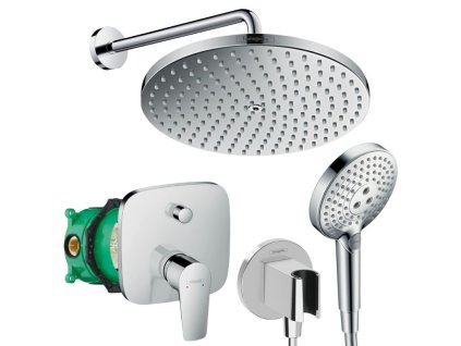 hansgrohe talis e raindance sprchovy set podomietkovy chrom 64920000 baumondo sk