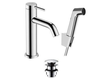 hansgrohe tecturis s bateria s bidetovou sprchou chrom 73211000 baumondo