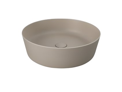 rak feeling umyvadlo na dosku matna cappuccino hneda 42 cm feect4200514 baumondo