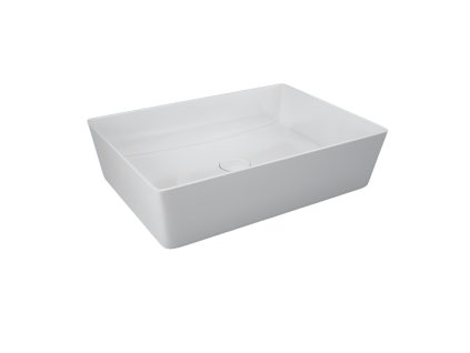 rak feeling umyvadlo na dosku biele leskle 50x36 cm feect5000 baumondo