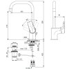 1132 1 ideal standard tesi umyvadlova bateria j otocna s vypustou a6571aa