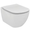Ideal Standard Tesi WC závesné Aquablade T007901 T354601 (Sedátko s WC sedátkom Soft Close (T3527))