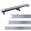 Noria Classic sprchový žľab s roštom 70-120 cm (Dĺžka 80 cm, Typ roštu Square)