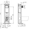 ideal standard prosys eco wc uzky podomietkovy modul e233267 technicky nakres baumondo
