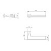 verum nuda atlanta klucka bez rozety chrom p17923 baumondo nakres