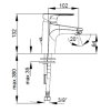 859 1 herz infinity umyvadlova bateria bez vypuste