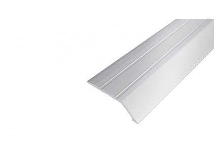 AP6 nájezdová lišta samolepící, hliník elox stříbro, 8 mm, 0,9 m