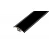 AP22 přechodová lišta FLEX BOARD C, PVC flexibilní černá, 37 mm, 3 m