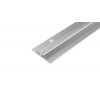 AP42/2 spojovací lišta vrtaná, hliník elox stříbro, 6 mm, 30 mm, 2,7 m, pro tl.: 3,5 mm