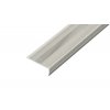 AP45/2 schodová lišta, pro lino, hliník elox inox, 17,5x44 mm, 2,7 m