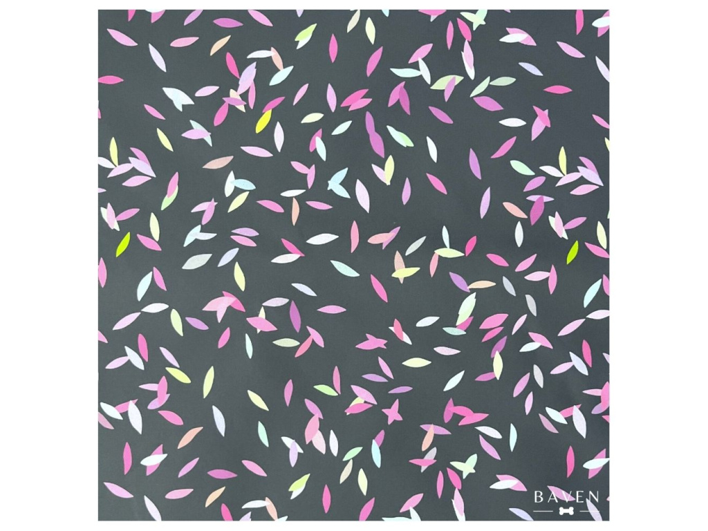 Postroj pro psa vzor Colored Rice