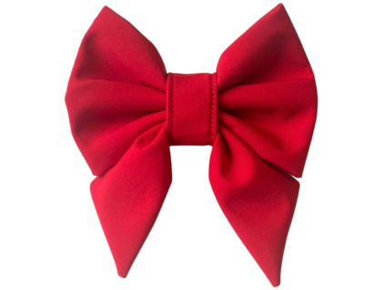 Červená mašle pro psa Simple Red