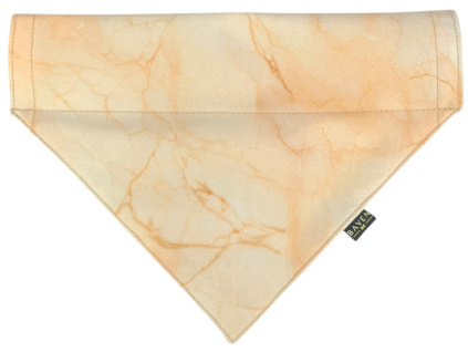 Béžový šátek pro psa Marble Champagne