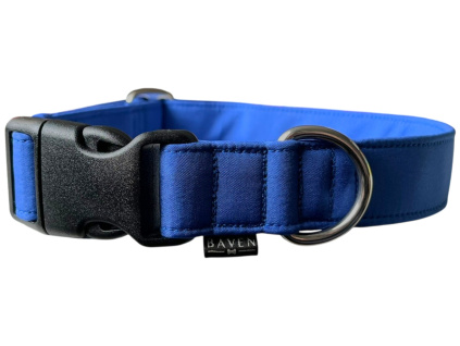 Modrý softshellový obojek pro psa Simple Ocean Blue