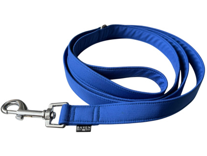 Modré softshellové vodítko pro psa Simple Ocean Blue