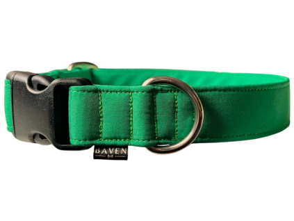 Zelený softshellový obojek pro psa Simple Green Grass