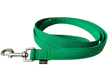 Zelené softshellové vodítko pro psa Simple Green Grass