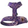 Fialový postroj pro psa vzor Mystic Dragon