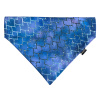 Modrý šátek pro psa Winter Dragon
