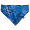Modrý šátek pro psa Winter Dragon
