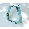Tyrkysový postroj pro psa Marble Turquoise
