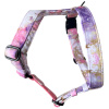 Fialovo růžový postroj pro psa Stardust