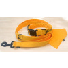 Hořčicové softshellové vodítko s puntíkem pro psa Simple Dot Mustard