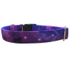 Softshellový obojek pro psa vesmírný Galaxy Violet