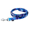 Modro-fialové softshellové vodítko pro psa Simply Magic