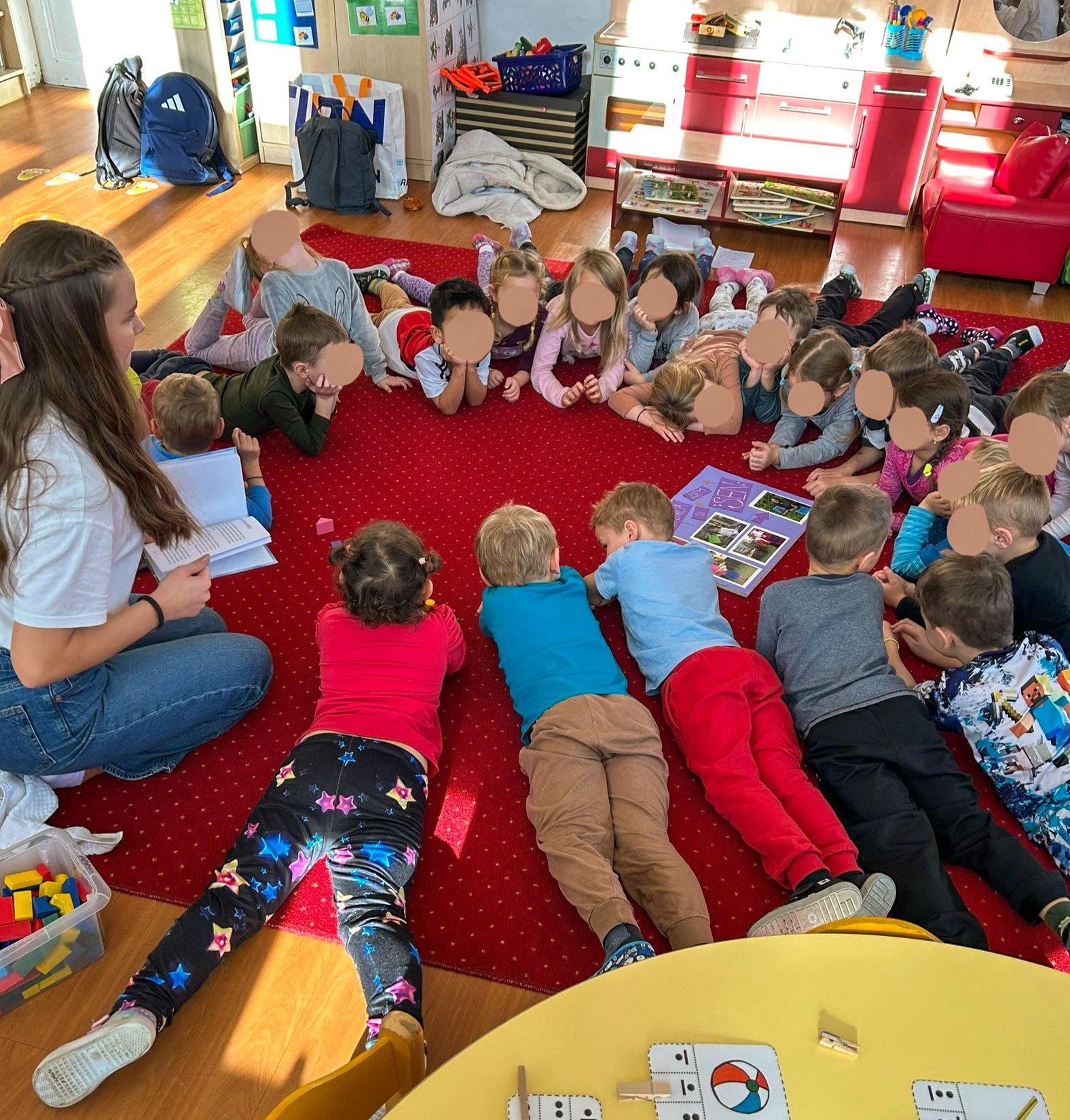 Má první autorská čtení pro děti z mateřské školy