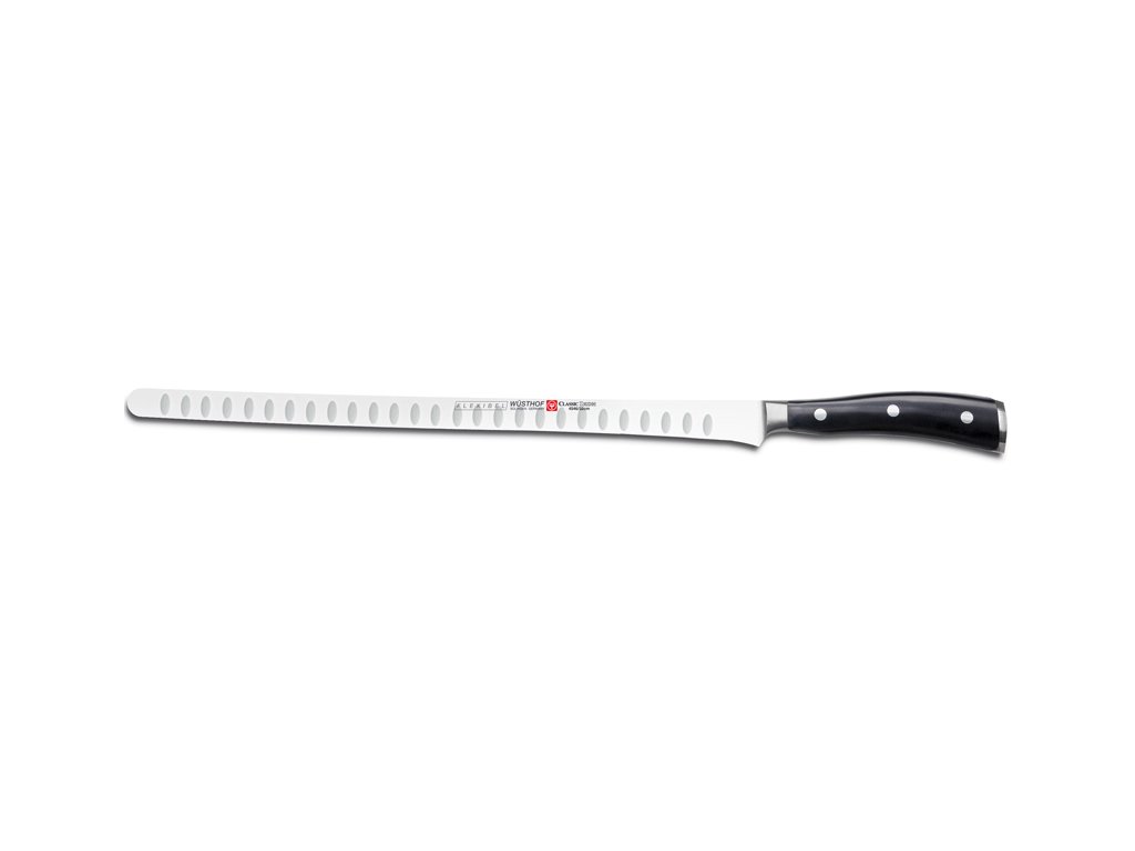 Nůž na lososa 32 cm výbrus, Wüsthof Classic Ikon 3