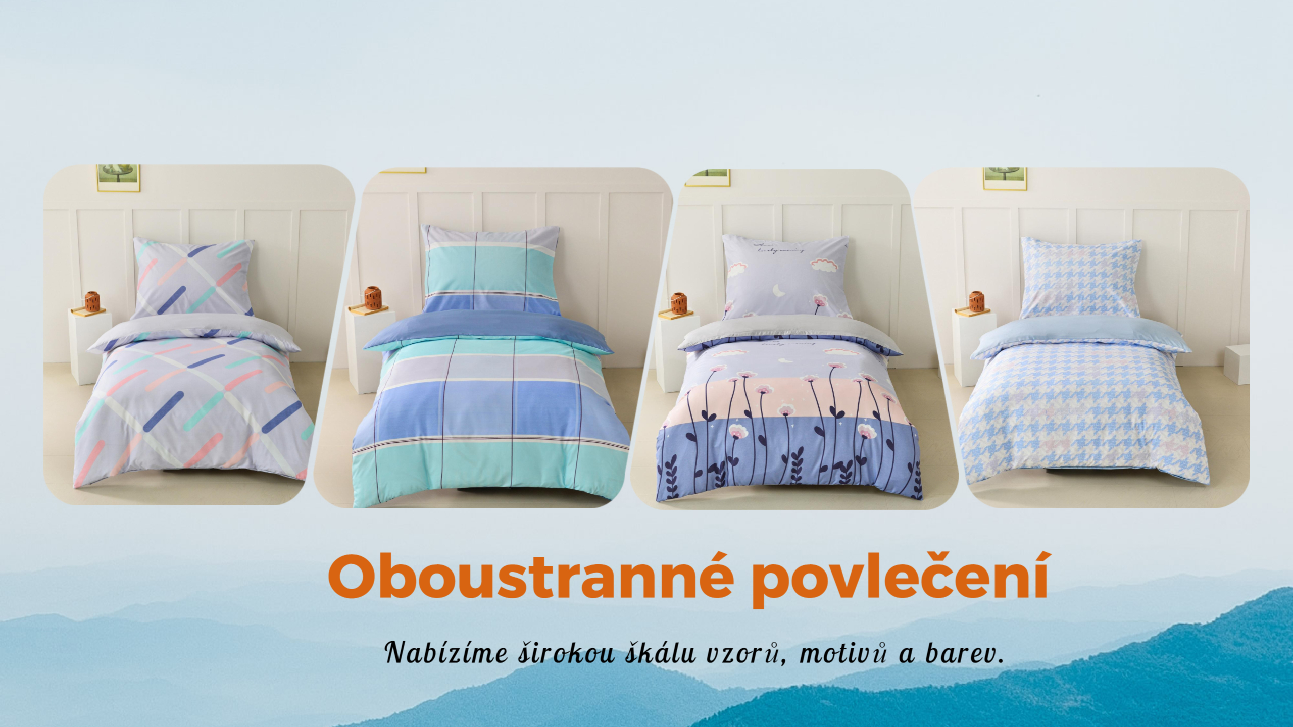 Povlečení bavlna s mikrovláknem