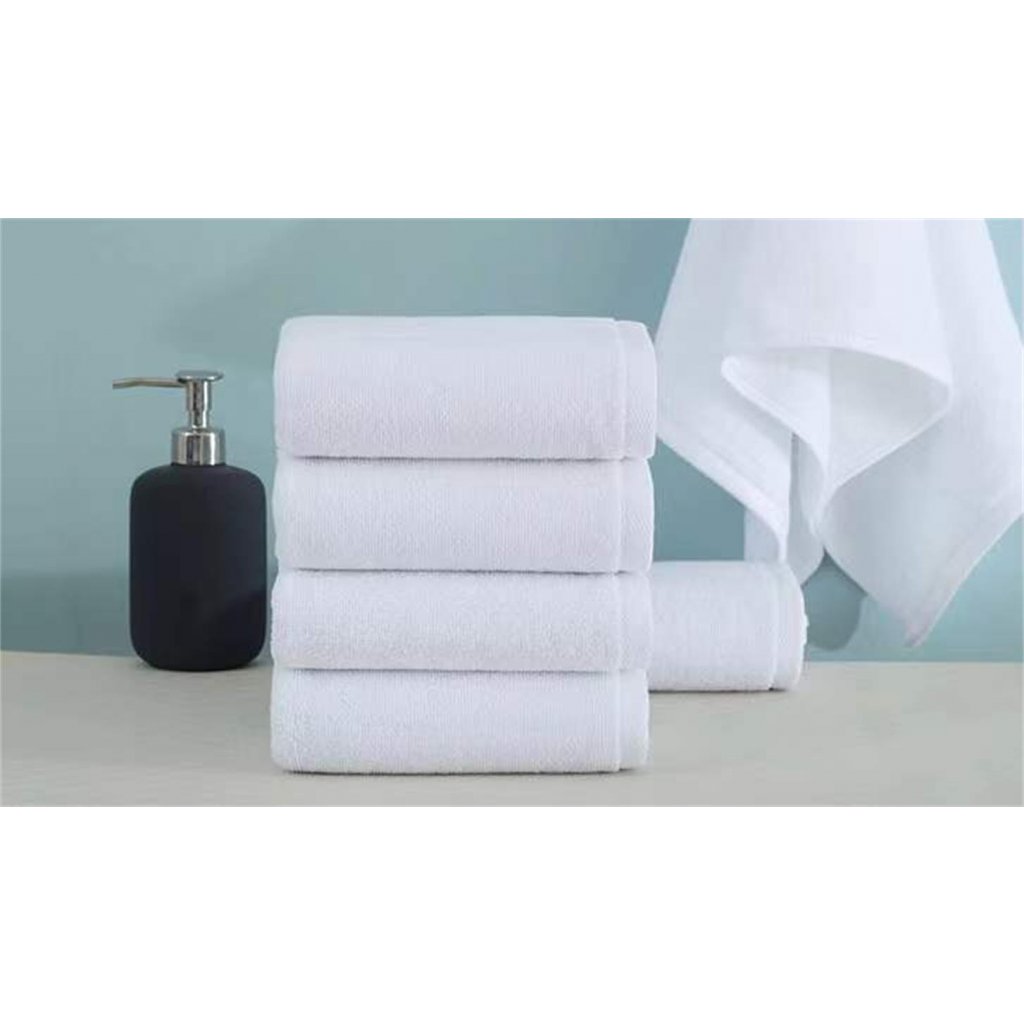 Froté ručník bavlna 50 x 100 cm bílá