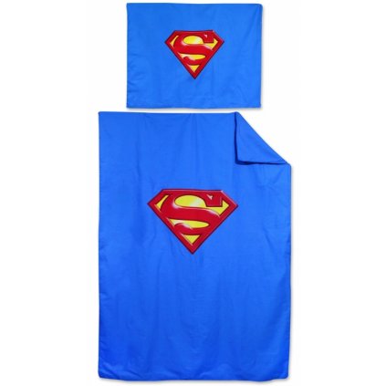 Dětské dvoudílné povlečení 140 x 200 cm Superman