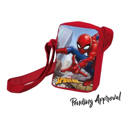 Taška přes rameno Spiderman červená