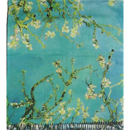 Šála 180 x 67 cm Vincent van Gogh Almond Blossoms