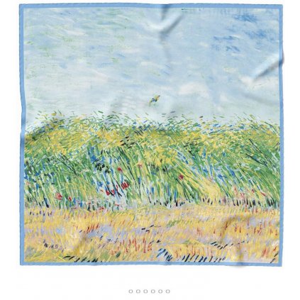 Šátky 90x90 cm se známými obrazy od Vincenta Van Gogha