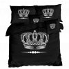 Sedmidílné povlečení královská koruna 3 D 140x200 na dvě postele