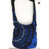 Dámská látková taška crossbody Paris modrá