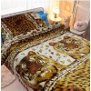 2-dílné povlečení tygr mikroplyš 140x200 na jednu postel