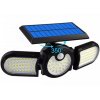 Nastavitelné solární LED světlo s čidlem pohybu 112 LED